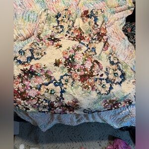 Davids Bridal size 18 Floral lace bridesmaid dress.